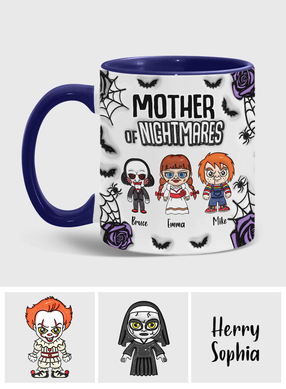 Personalized Mother Accent Mug for Halloween & Birthdays Gift