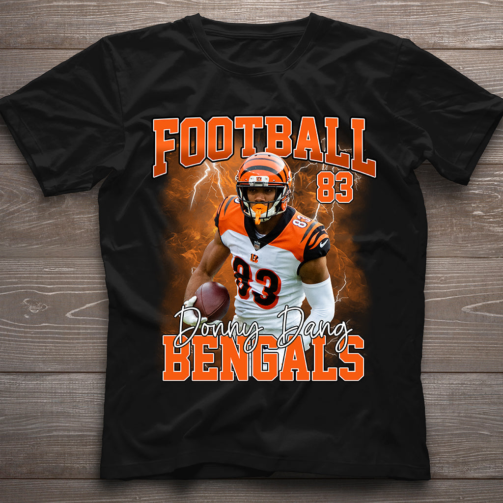 Personalized Football T-Shirt and Hoodie Custom Game Day Gift