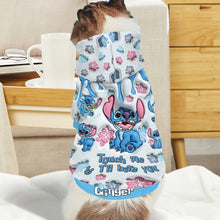 Load image into Gallery viewer, Personalized Ohana Pet Hoodie Custom Name for Dogs and Cats
