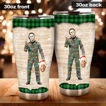 Load image into Gallery viewer, Personalized Horror Character Tumbler Fun Gift for Halloween
