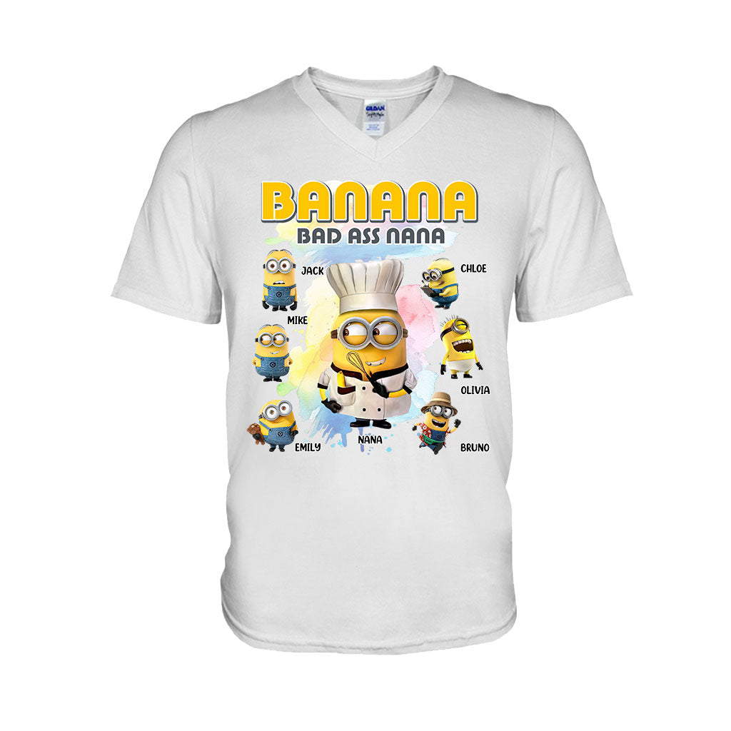 Personalized Banana Nana T-shirt Custom Gift for Grandma