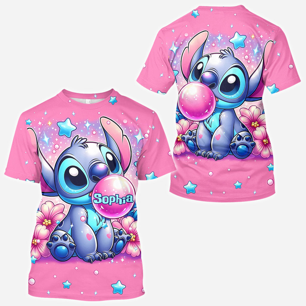 Personalized All Over Print Shirt Custom Name Gift for Kids