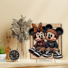 Load image into Gallery viewer, Personalized 2-Layered Wood Sign Custom Name Couples Gift

