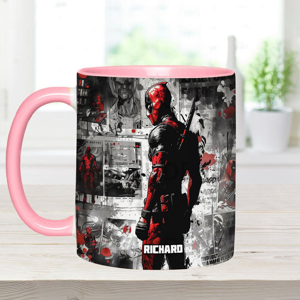 Personalized Psychopath Accent Mug Custom Name Gift Idea