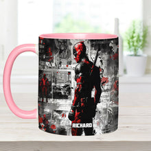 Load image into Gallery viewer, Personalized Psychopath Accent Mug Custom Name Gift Idea
