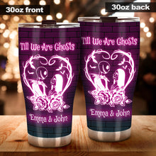 Load image into Gallery viewer, Personalized Halloween Tumbler Custom Name Gift for Couples
