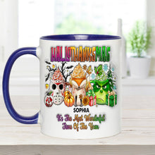 Load image into Gallery viewer, Personalized Hallothanksmas Accent Mug Custom Name Gift
