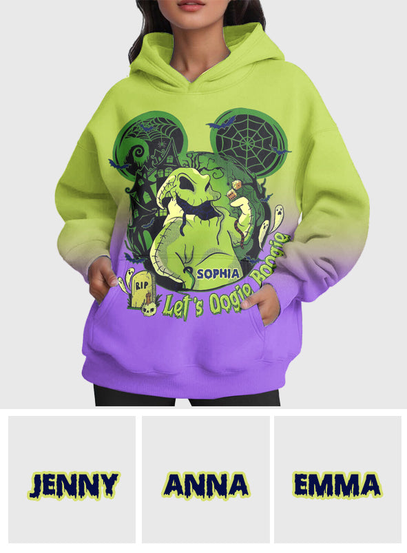 Personalized Oogie Boogie All Over Shirt Custom Name Gift