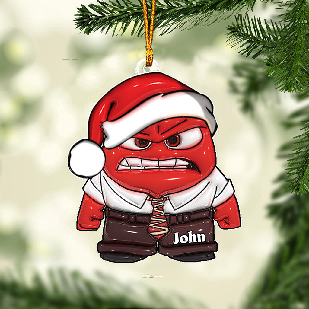 Personalized Acrylic Christmas Ornament Custom Name Gift