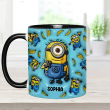 Load image into Gallery viewer, Personalized Ceramic Accent Mug Funny Quote Custom Name Gift

