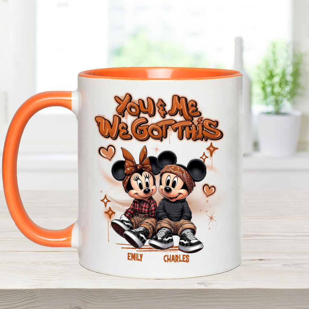 Personalized We Got This Accent Mug Custom Name Gift for Couples