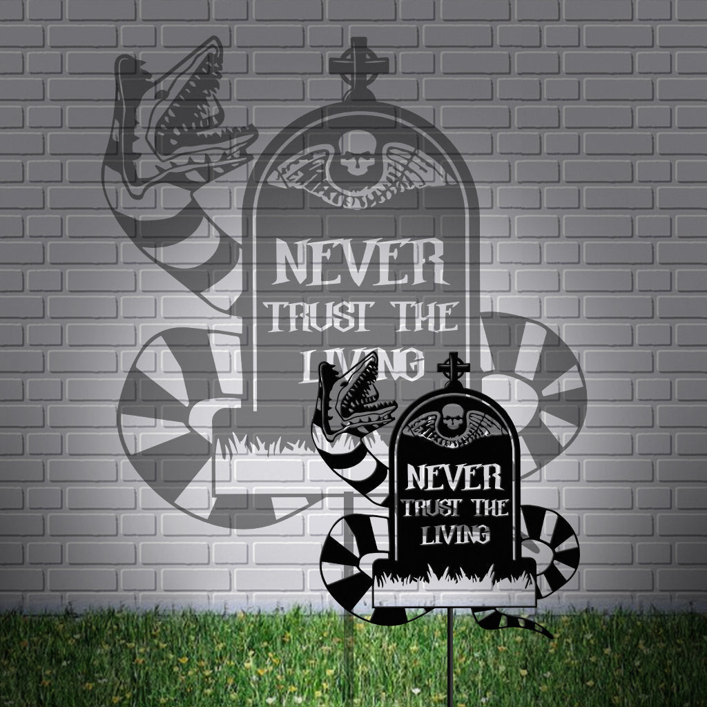 Personalized Metal Garden Art Custom Design Gift for Home