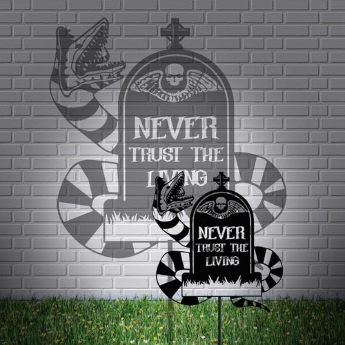 Personalized Metal Garden Art Custom Design Gift for Home