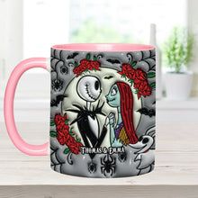 Load image into Gallery viewer, Personalized Nightmare Accent Mug for Couples | Custom Name Gift
