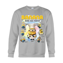 Load image into Gallery viewer, Personalized Banana Nana T-shirt Custom Gift for Grandma
