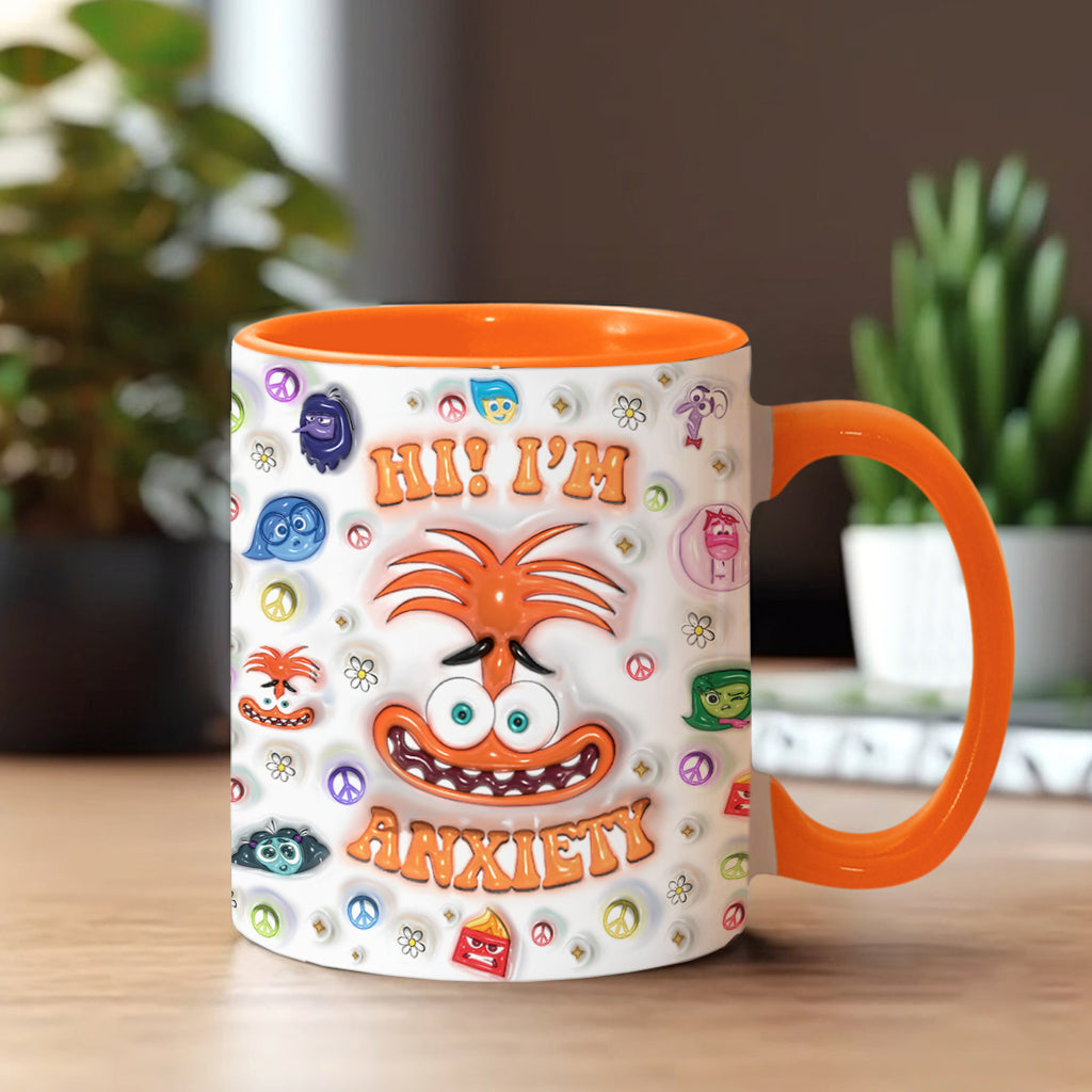 Personalized Two-Tone Accent Mug Custom Name Gift for Birthday