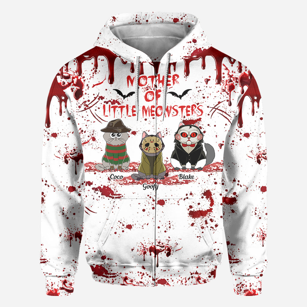 Personalized Cat Themed All-Over Print Shirt for Cat Lovers