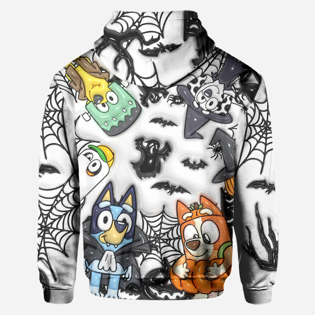 Personalized Halloween All-Over Shirt Custom Name Gift for Kids