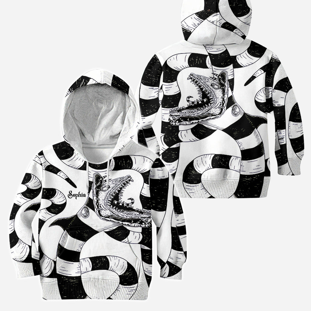 Personalized Beetlejuice Hoodie and Leggings Set for Halloween