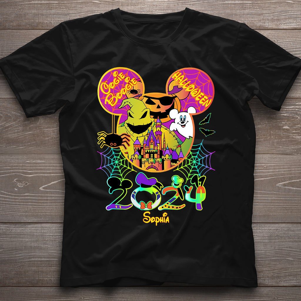 Personalized Halloween Mouse T-Shirt & Hoodie Custom Name Gift