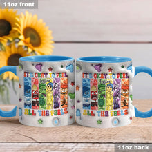 Load image into Gallery viewer, Personalized Accent Mug It's Okay To Feel All The Feels Gift for Birthday/Graduation
