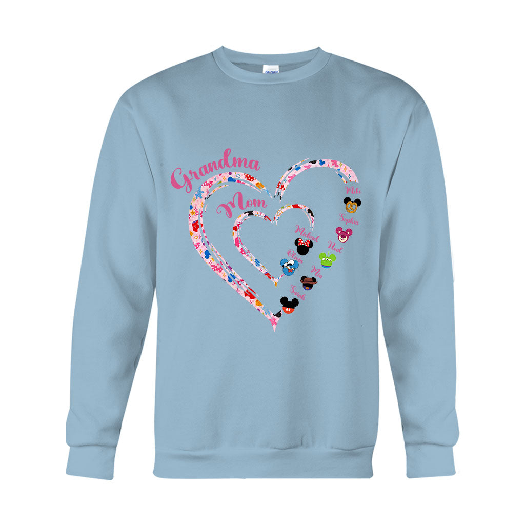Personalized Grandma Mouse T-shirt & Hoodie Gift for Mother's Day