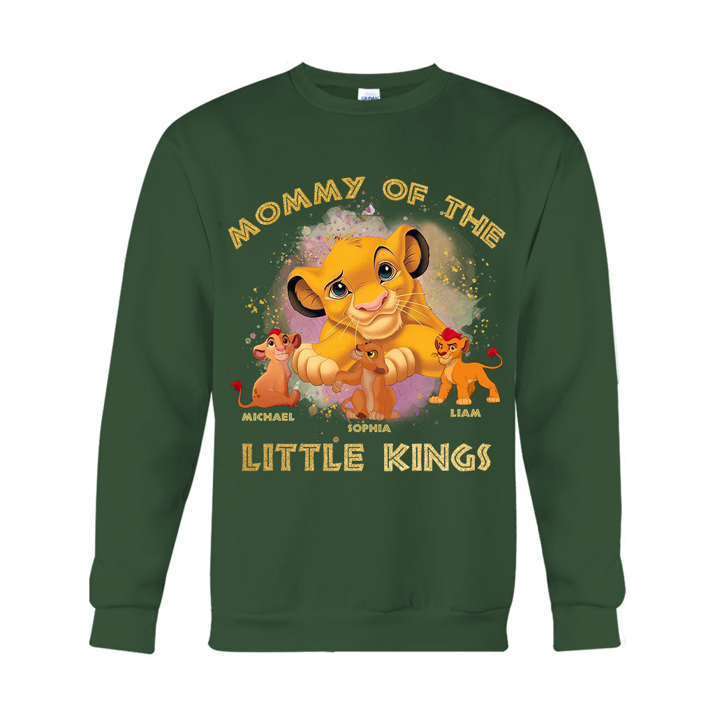 Personalized Mommy Of The Little Kings T-shirt and Hoodie for Mom
