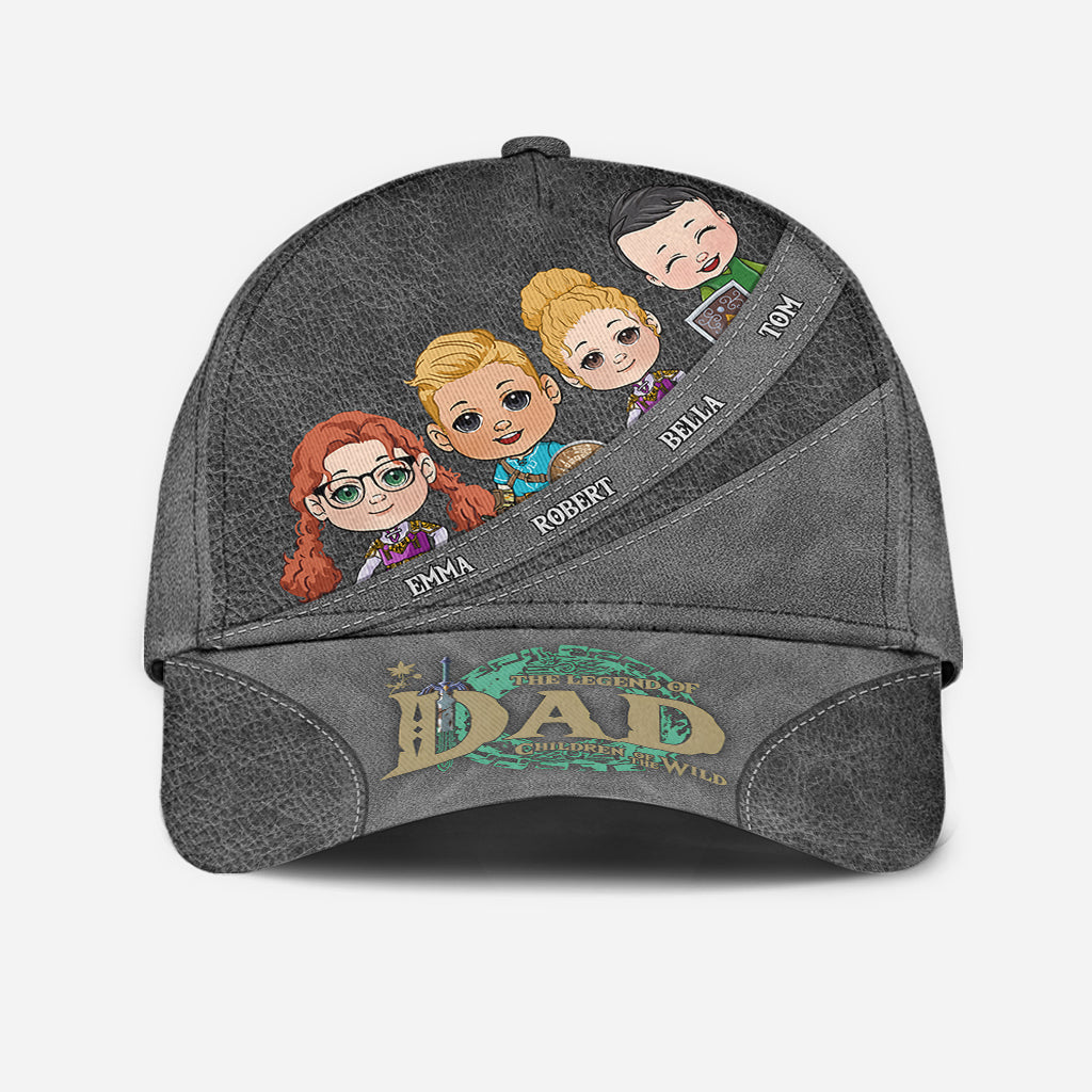 Personalized Classic Cap for Dad & Mom with Family Design
