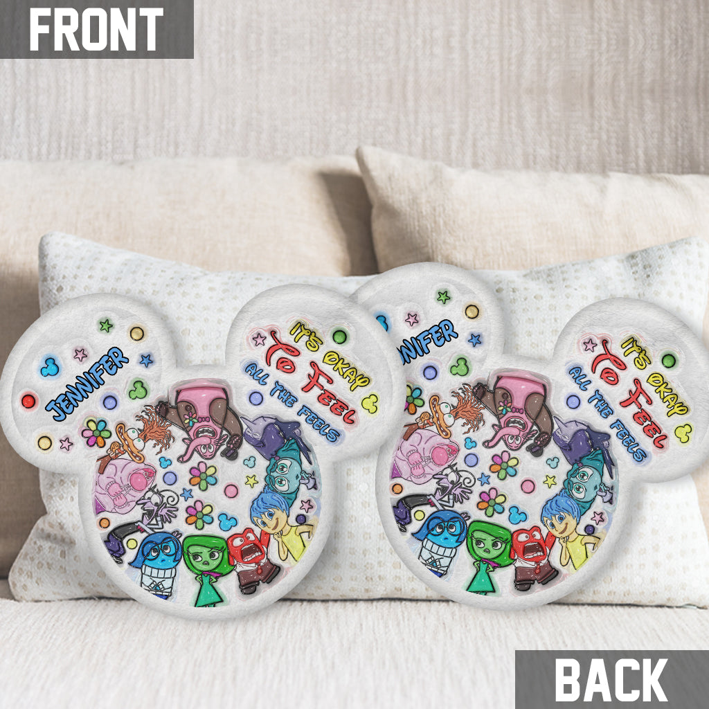 Personalized Shaped Pillow Custom Design Gift for Kids