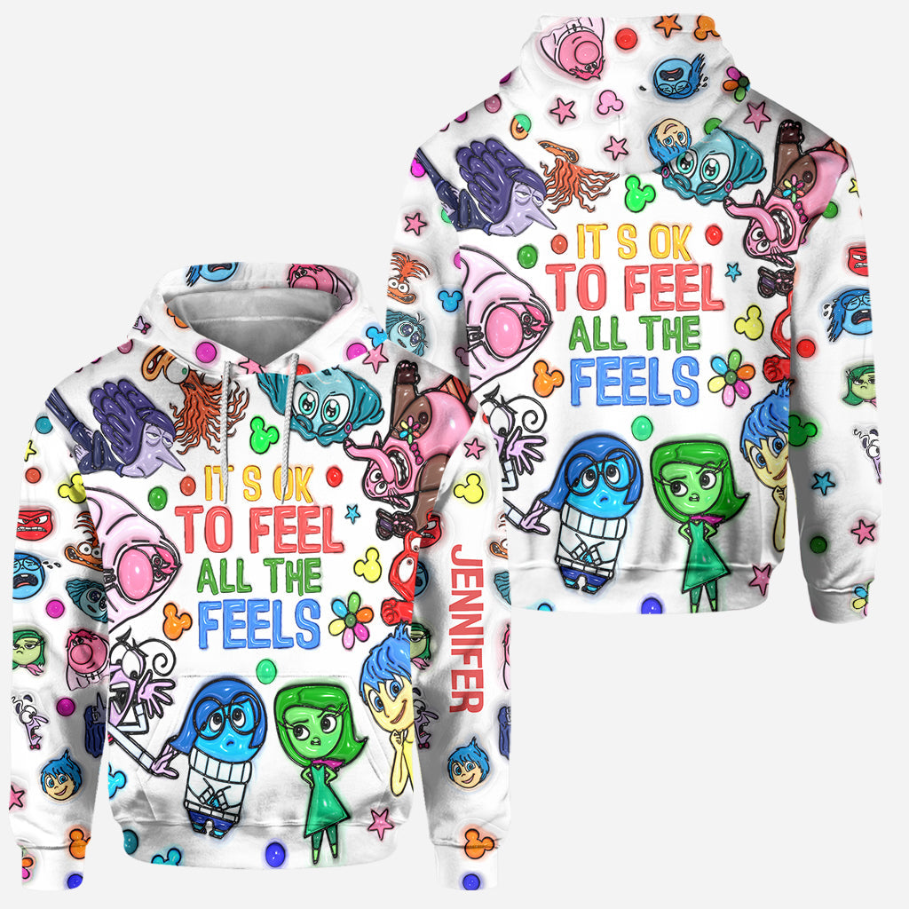 Personalized Hoodie & Leggings Set Custom Name Gift for Kids