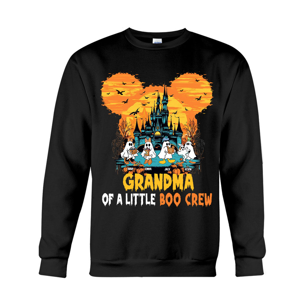 Personalized Halloween Mouse T-shirt and Hoodie for Grandma's Boo Crew