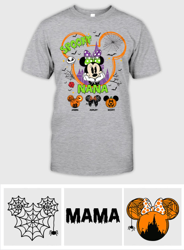 Personalized Spooky Nana T-shirt & Hoodie for Grandma
