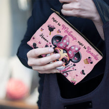 Load image into Gallery viewer, Personalized Makeup and Snacks Pouch Custom Name Gift for Her
