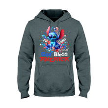 Load image into Gallery viewer, Personalized God Bless America T-Shirt &amp; Hoodie for July 4th Gift

