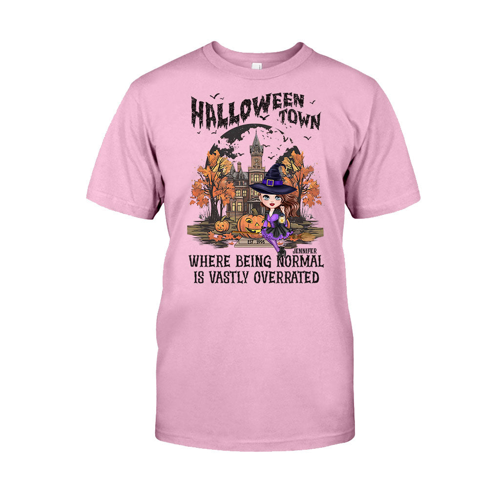 Personalized Halloween Town T-shirt & Hoodie for Kids & Adults