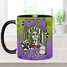 Load image into Gallery viewer, Personalized Beetlejuice Accent Mug Custom Name Halloween Gift
