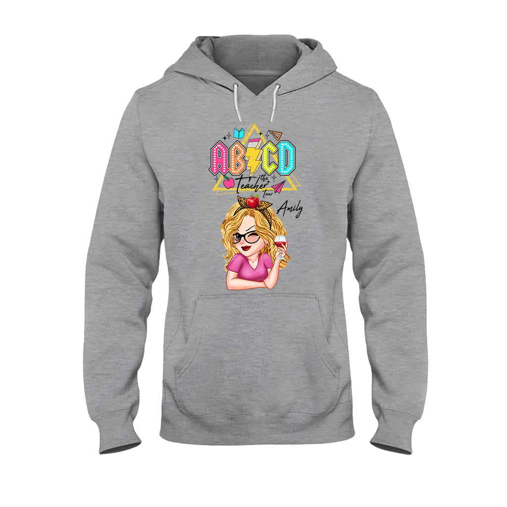 Personalized Teacher T-shirt & Hoodie Custom Name Gift for Teacher