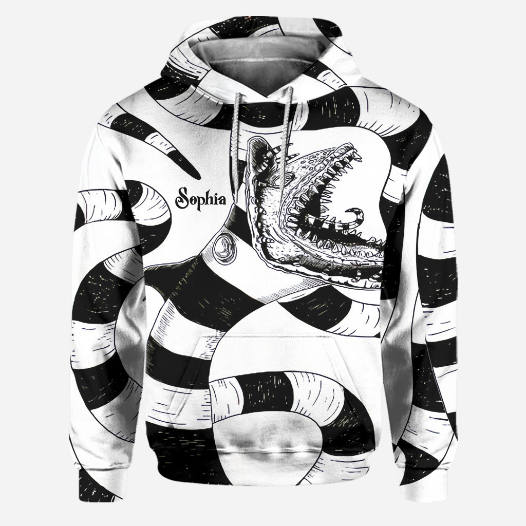 Personalized Beetlejuice Hoodie and Leggings Set for Halloween