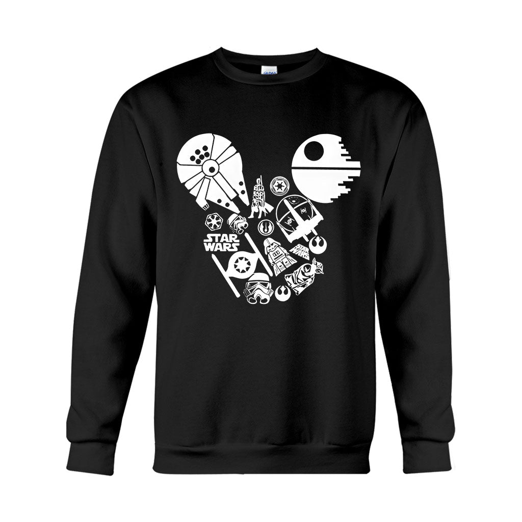 Personalized Star Wars Mouse Ears T-shirt & Hoodie Gift for Fans