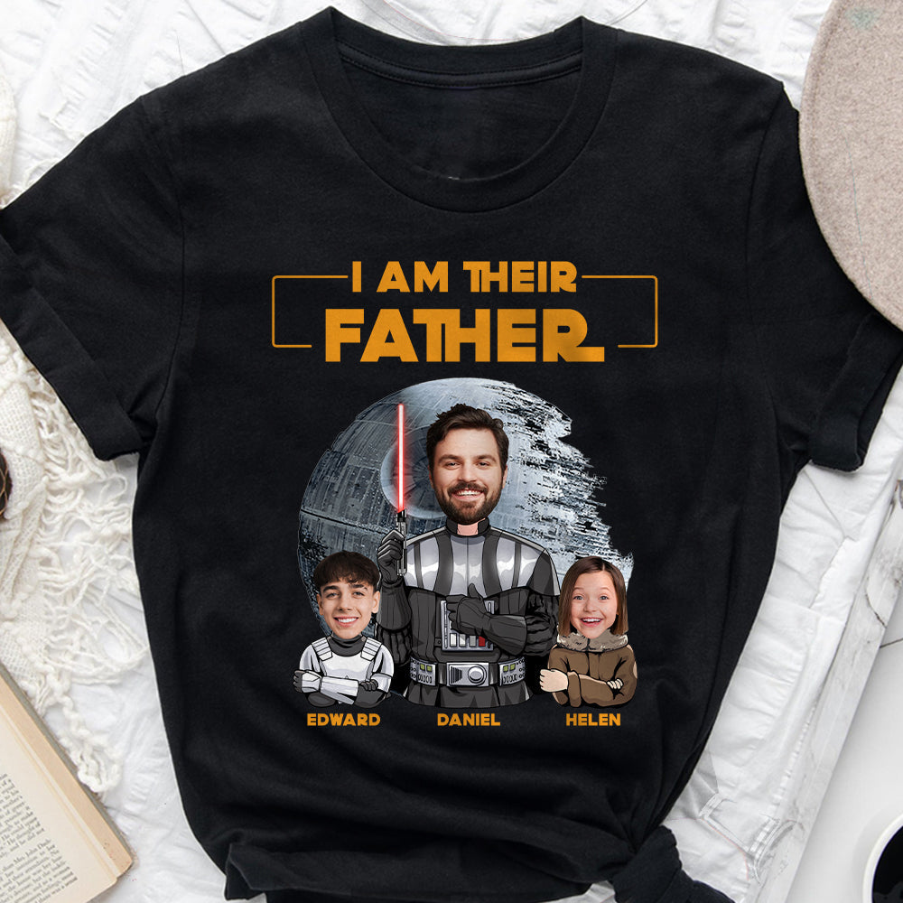 Custom I Am Their Father T-shirt & Hoodie Gift for Dad