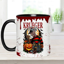 Load image into Gallery viewer, Personalized Horror Accent Mug Custom Name Gift for Fans
