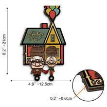 Load image into Gallery viewer, Personalized Adventure Key Holder Gift for Couples or Families

