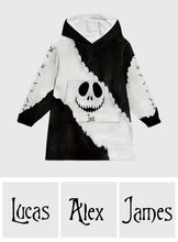Load image into Gallery viewer, Personalized Nightmare Blanket Hoodie Custom Name Gift

