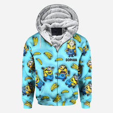 Load image into Gallery viewer, Personalized Minion All Over Shirt Custom Name Birthday Gift
