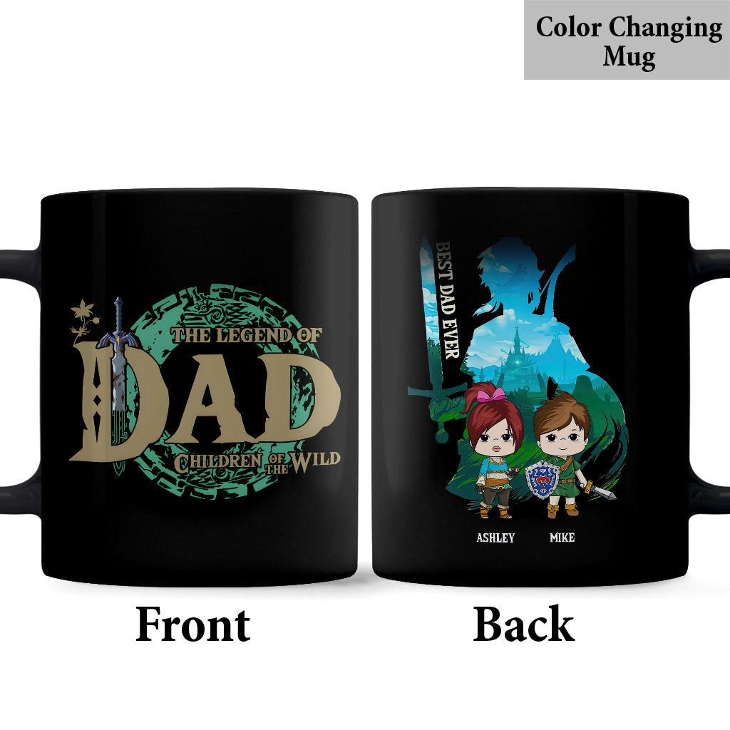 Personalized Legend Mug Custom Family Name Gift for Dad/Mom