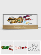Load image into Gallery viewer, Personalized LED Night Light Custom Name Gift for Dad

