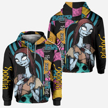 Load image into Gallery viewer, Personalized Nightmare Before Christmas All Over Shirt Custom Name Gift
