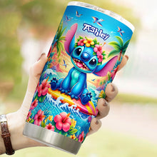 Load image into Gallery viewer, Personalized Ohana Tumbler Custom Name Summer Gift
