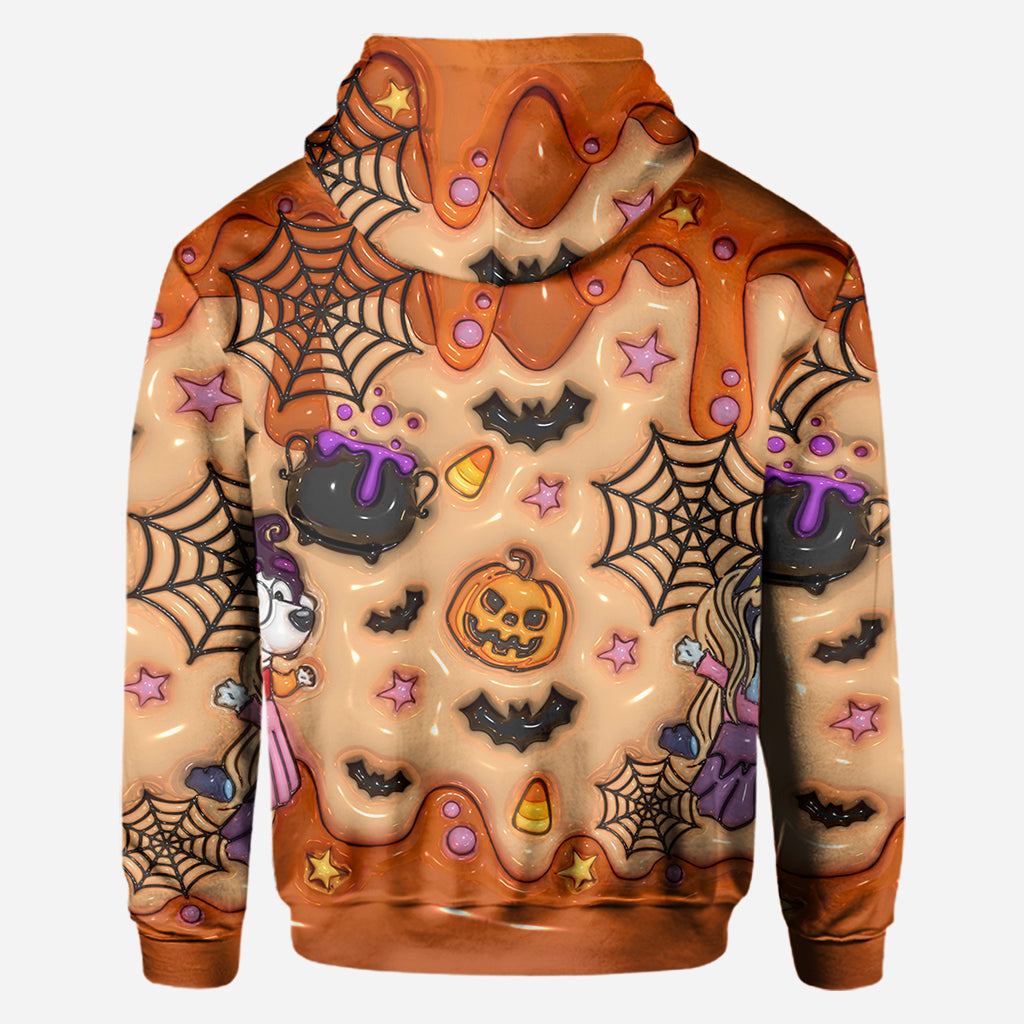 Personalized Halloween All Over Shirt Custom Name for Kids