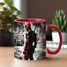 Load image into Gallery viewer, Personalized Psychopath Accent Mug Custom Name Gift Idea
